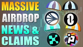 🔥 Massive Airdrop News and Claims 🔥 From Mainnets to Testnets to NFT Airdrops and Much More 🪂