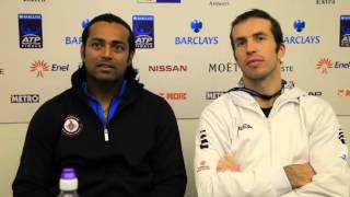 Paes/Stepanek On Qualifying For Semi-finals