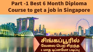 Part - 1 Best 6 Month Diploma Course to get a job in Singapore| 6 மாத டிப்ளமோபடிப்பு (‎@Nam Neram  )