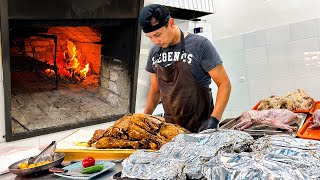 Wild birds and rabbit are grilled in the oven during 3 or 4 hours l Unusual dish