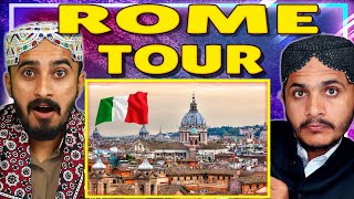 First-Time Experience: See How Tribal People React to the History & Architecture of Rome City, Italy