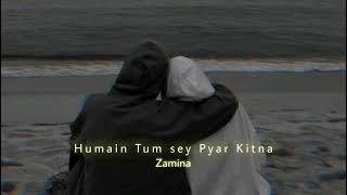 Humein Tum Sey Pyar Kitna (Slowed+Reverb) | Falak Shabbir | Zamina
