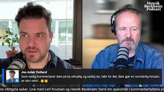 USA, Trump, Gaza, Israel og ukens viktigste saker. Live med Leif Knutsen og Henrik Beckheim