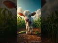 beautiful story of a hardworking cow 🐄 and a bastard monkey 🐵 shorts youtubeshorts ytshorts ai