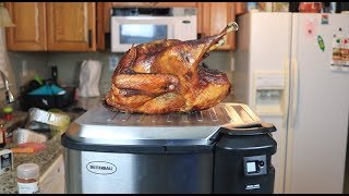 Butterball XL ELECTRIC in-door Deep fryer review| Deep frying my first turkey|