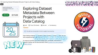 Exploring Dataset Metadata Between Projects with Data Catalog | GSP789 | #qwiklabs #arcade