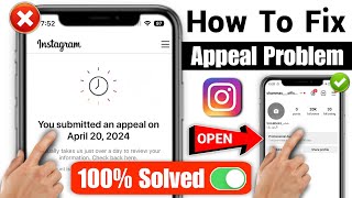 How To Fix You Submitted An Appeal Instagram 2026 | You Submitted An Appeal Instagram Problem Solve