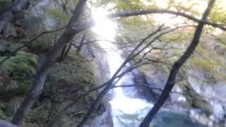 Shosenkyo Gorge with Autumn Colours in Japan