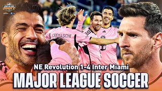 MLS Recap: Lionel Messi shines as Inter Miami destroy NE Revolution! | Morning Footy | CBS Sports
