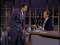 Robins Williams on LATE NIGHT with DAVID LETTERMAN. Dead Poets Society. 1989