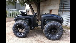 Homemade Two-Link ATV KIT on Pneumatic Wheels