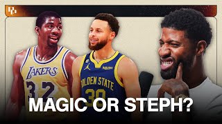 Paul George’s Honest Thoughts On The Steph Curry vs Magic Johnson Debate