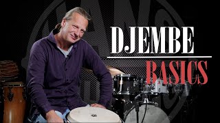 DJEMBE BASICS | Percussion Tutorial | Hans Mühlegg