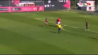 Golaço de Sancidino Silva   SL Benfica 'B' 3 3 V  Guimarães 'B'   24⁄04⁄2016