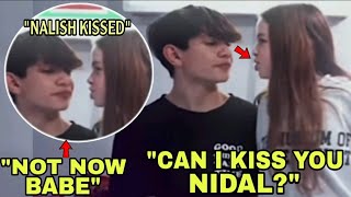 Salish Matter CAUGHT TRYING To KISS Nidal Wonder On The Lips?! 😱😳 **With Proof**
