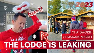 CHATSWORTH HOUSE CHRISTMAS MARKET | MORE LEAKS | Vlogmas 2023