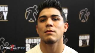 Joseph Diaz "I have Canelo winning. Hes younger & hungrier. Canelo is way too strong for him"