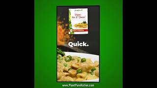 PLANTPURE MEAL STARTERS. QUICK, HEALTHY, AFOFRDABLE.