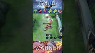 Alpha vs Turret #goluwarner #mlbb