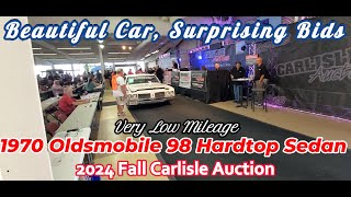 1970 Olds 98 4dr Holiday Hardtop 2024 Fall Carlisle Auction #oldsmobile