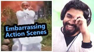 Reacting to Funny No-Logic Indian Action Movie Scenes