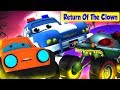 Return Of The Clown | Road Ranger cartoons Videos For Kids by Super Kids Network