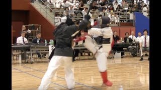 第一回全日本琉球古武道選手権大会 実戦琉球古武道 硬式組手 決勝戦  RyuKyu Kobudo