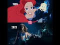 The little mermaid 1989 Vs 2023 Part of your world