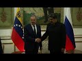 Russia FM Lavrov meets Venezuela president Maduro in Caracas