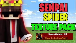 Senpia Spider 1m Texture Pack Is here + Downlode link @SenpaiSpider #minecraft #crystalpvp #pvp