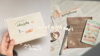 penpal with me 🌱 soft spring theme