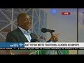 Ramaphosa addresses traditional leaders in Limpopo