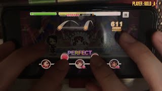 【デレステ】トキメキは赤くて甘い／MASTER FC(AP) 手元