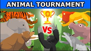 Animal Tournament Fights | Animal Tournament [S1] | Animal Animation