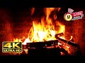 🔥 Cozy 4K Fireplace Ambiance To Sleep Soundly | Fireplace with Crackling Fire Sounds