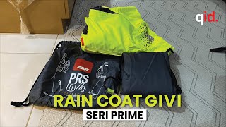 Unboxing Jas Hujan GIVI PRS-04 #touring #raincoat #apparel