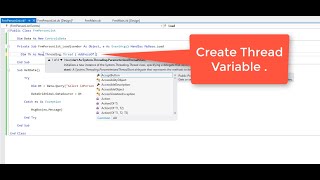 Thread - Get Data With Thread USING VB.NET