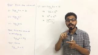 16. Basic Mathematics : Definition of Logarithm and Basic Properties (JEE MAIN/ADVANCED)