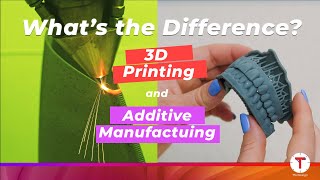 What's the Difference between 3D Printing and Additive Manufacturing