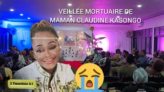 EN DIRECT VEILLÉE MORTUAIRE DE MAMAN CLAUDINE KASONGO