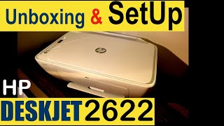 HP Deskjet 2622 quick Setup, Unboxing review.