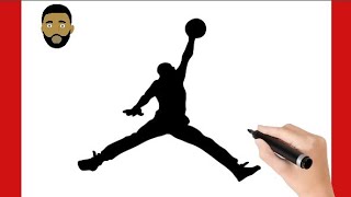 How To Draw The Michael Jordan Logo