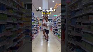 Afro cross legwork dance tutorial #dance