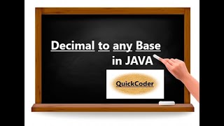Decimal to any Base conversion in JAVA