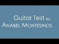 Anabel Montesinos - Guitar Test - Festival Sor 2021