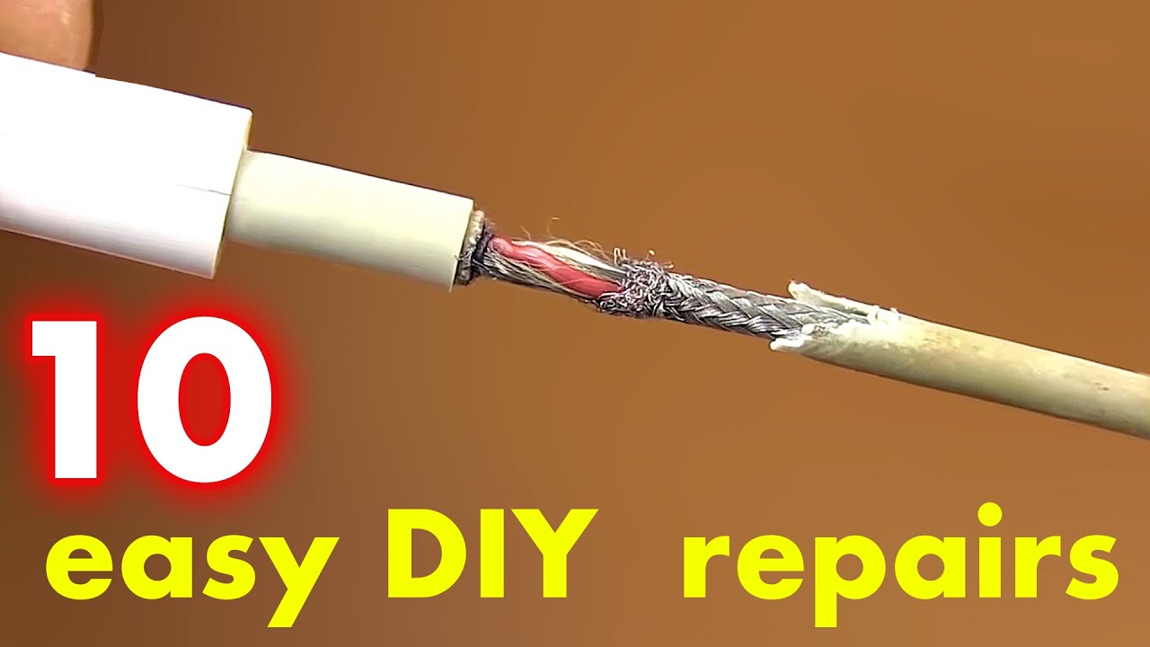 10 EASY And FAST DIY Repairs You Need To Know! - YouTube