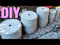 DIY Weight Plates - How to Make Concrete Weights