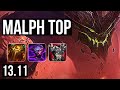 MALPHITE vs JAX (TOP) | 5/3/15 | KR Master | 13.11