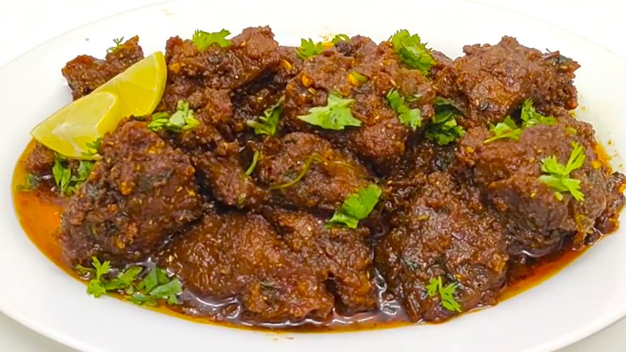 Mutton Bhuna Masala | Mutton Bhuna Fry | Bhuna Gosht - YouTube