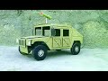 How To Make RC Hummer Car || Remote control military hummer H1 from cardboard